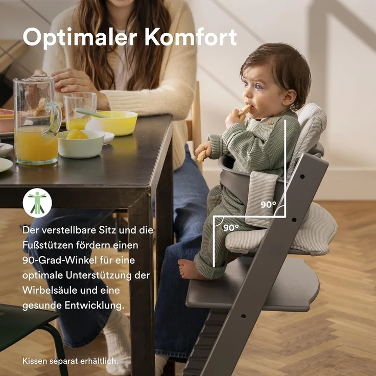 Stokke Hochstuhl Tripp Trapp® Kinderhochstuhl mit Baby Set² – Bild 6