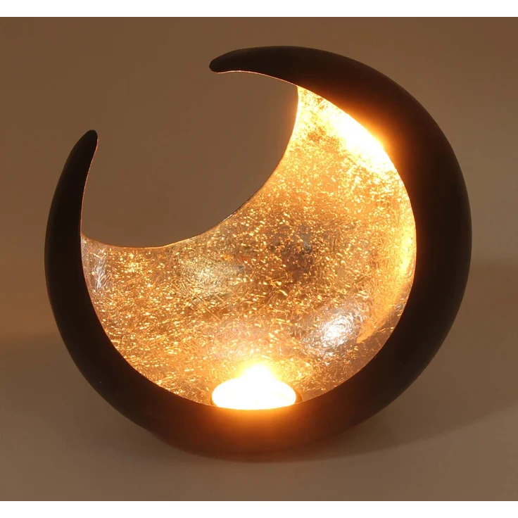 Orientalisches Windlicht Ravi Silber – Bild 6