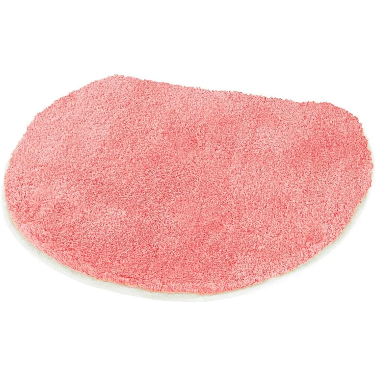 Kleine Wolke Badematte RELAX, Höhe 30 mm, rutschhemmend beschichtet, fußbodenheizungsgeeignet, Polyacryl, WC-Deckelbezug, WC-Deckelbezug, Badteppich, Uni Farben, rechteckig, rund & als Set erhältlich – Bild 1