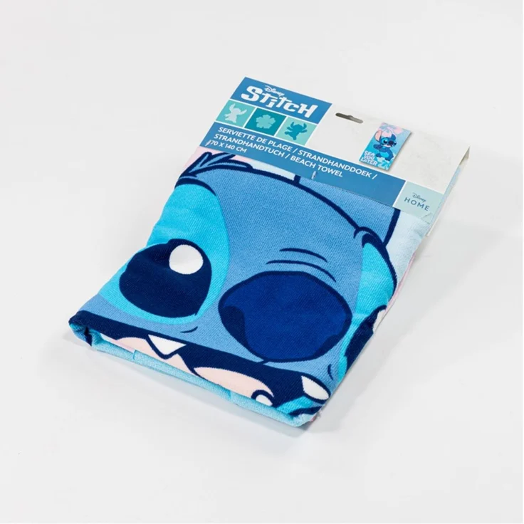 Disney Lilo & Stitch Strandtuch 70 × 140 cm leicht und schnelltrocknend – Bild 3