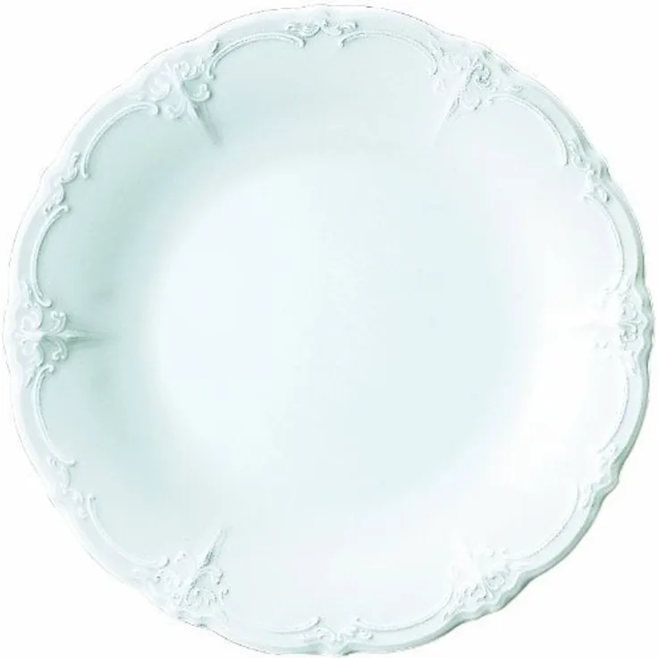Hutschenreuther Vorteilset 2 Stück Baronesse Weiss Speiseteller 25cm/Fa 02033-800001-10025
