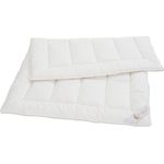 Schlafmond Naturfaserbettdecke Schlafmond Märchenweich Ganzjahresdecke 135x200 cm, Bezug: 100% Baumwolle