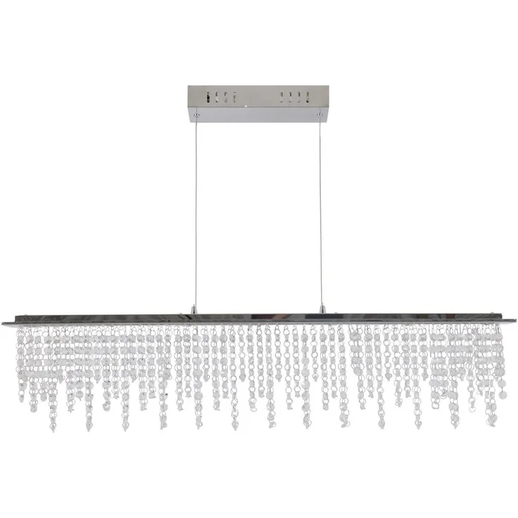 näve LED Pendelleuchte Diamonds, Dimmfunktion, Farbsteuerung, LED fest integriert, Kaltweiß, Neutralweiß, Tageslichtweiß, Warmweiß, LED Pendelleuchte>>Diamonds<<,Dimmbar per Wandschalter / Fernbedienung