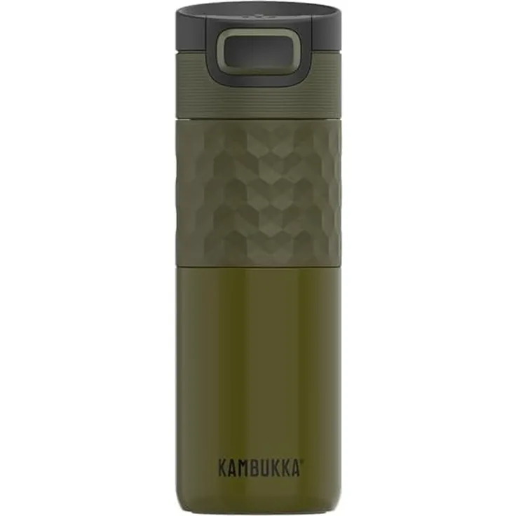 Kambukka Trinkbecher 500 ml Etna Khaki Warrior Edelstahl