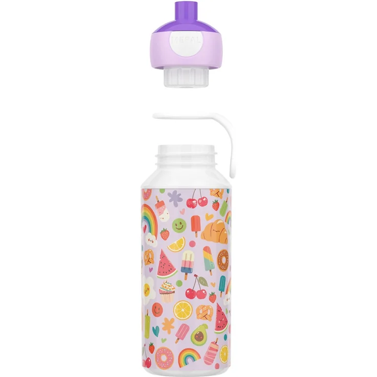 Mepal CAMPUS Trinkflasche Pop-Up 400 ml Food Fest (2025) – Bild 3