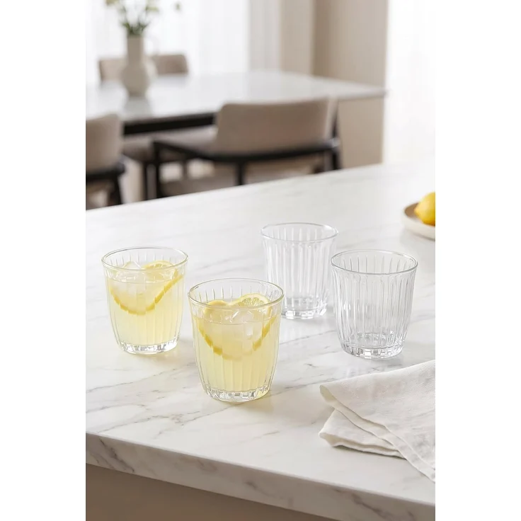 Pasabahce Joy Trinkgläser - elegantes Design, 280 ml - 4er Set – Bild 6