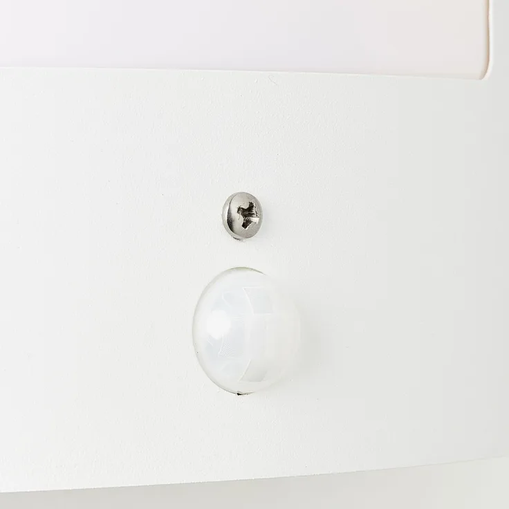 Brilliant Leuchten No. 47698-05 Aussenwandleuchte Todd mit Sensor E27 IP44 weiß