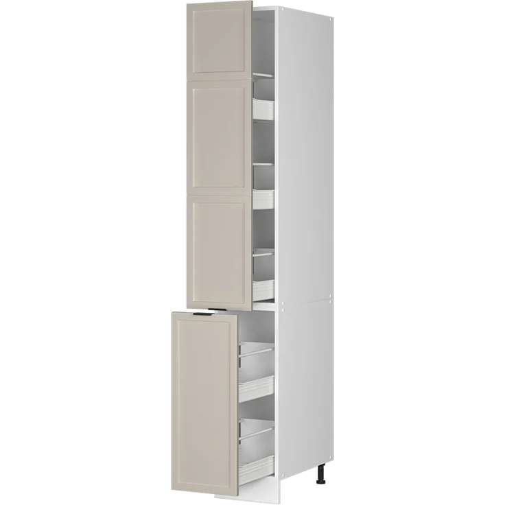 Apothekerschrank Fame-Line GrauBeige 30 cm Vicco – Bild 4