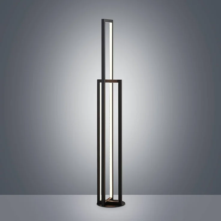 Lucande Stehlampe Hylda, Enthalten, LED 28 W gesamt, warmweiß – Bild 4