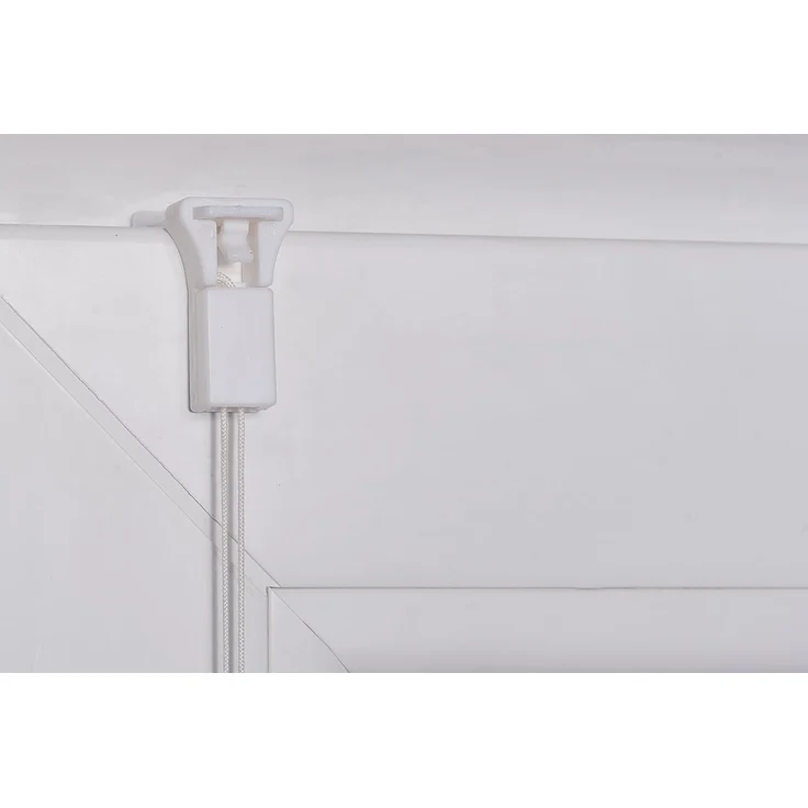 K-home Klemmfix-Plissee , Ausbrenner Stoff, weiß, 80x210 cm (B x L) – Bild 8
