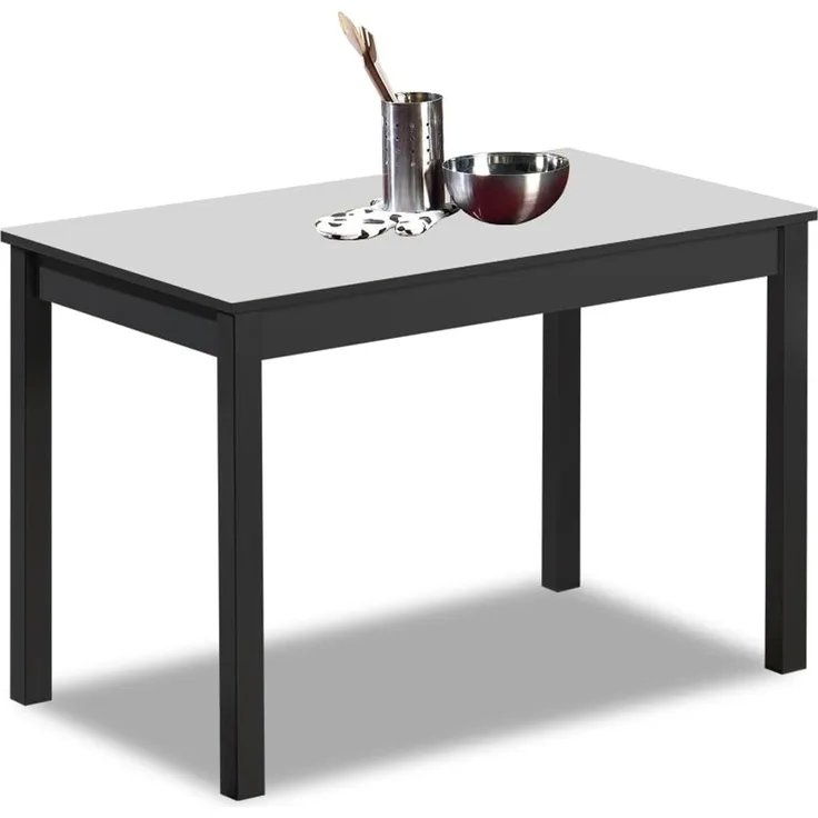 ASTIMESA Küchentisch, Grau, 110x70 cm