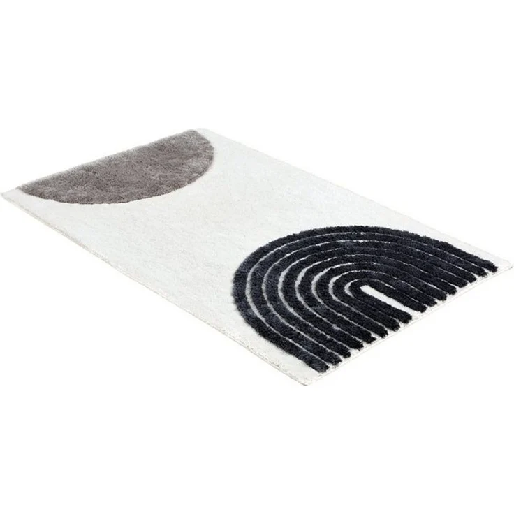 SCHÖNER WOHNEN-Kollektion Badematte Barbados 233, Höhe 17 mm, fußbodenheizungsgeeignet, Baumwolle, Viskose, rechteckig, kuschelweicher Badezimmerteppich, waschbar – Bild 4