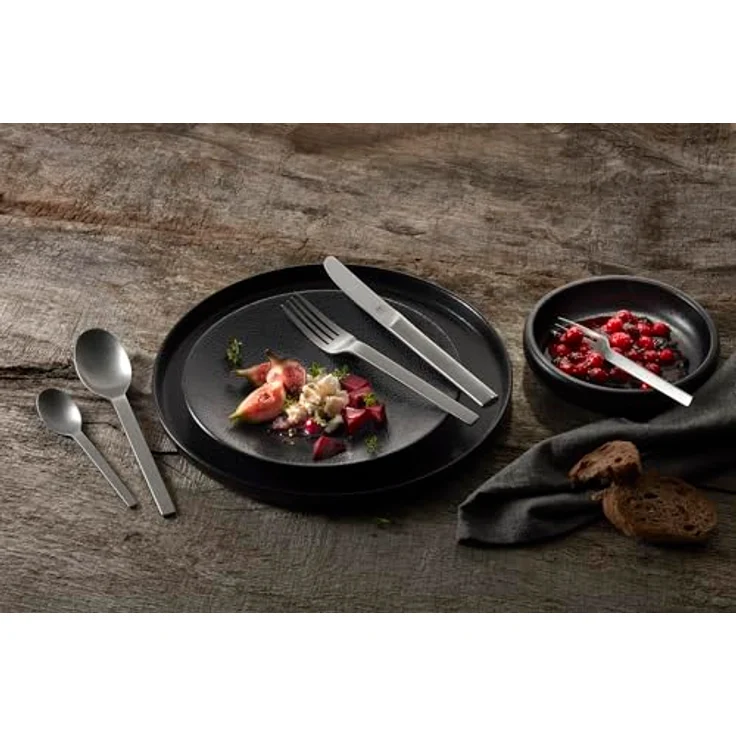 Zwilling Besteckset Minimale, 30-teilig, mattiert, rostfrei, Silber – Bild 2