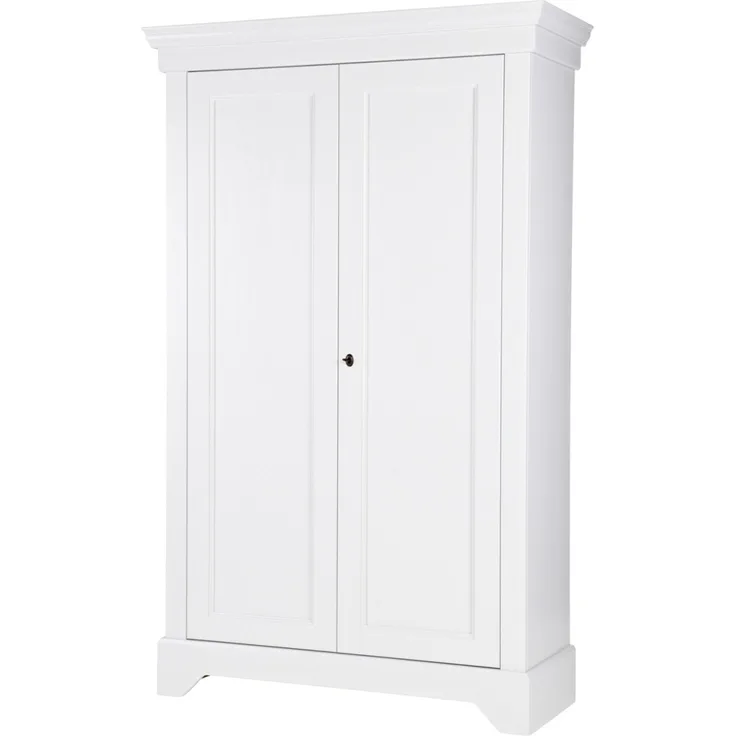 Schrank Isabel aus Kiefernholz, Weiß
