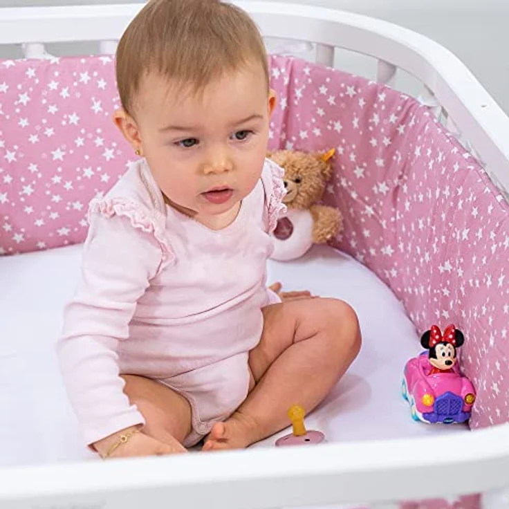 babybay Jersey Spannbetttuch Deluxe mit Membran passend für Modell Original, beige, 81x42 cm (1er Pack) – Bild 8