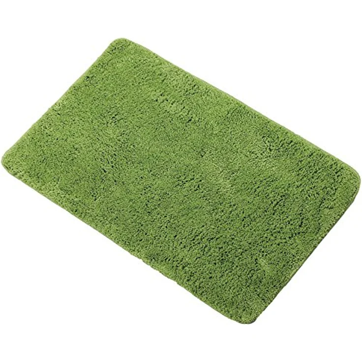 Brandsseller Badematte 70x120 cm Badteppich Badvorleger Badezimmerteppich Duschvorleger Grün – Bild 3