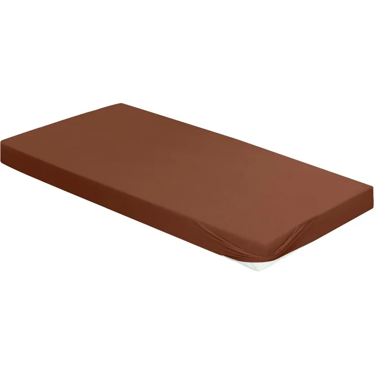 Irisette Mako-Jersey Betttuch Jupiter 0008 camel 150x200 cm 8-83 camel