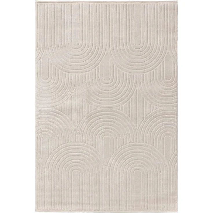 benuta Teppich Claire, rechteckig, Höhe: 6 mm, Teppich Wohnzimmer, Esszimmer, Schlafzimmer, Flur, Boho, Pflegeleicht – Bild 4