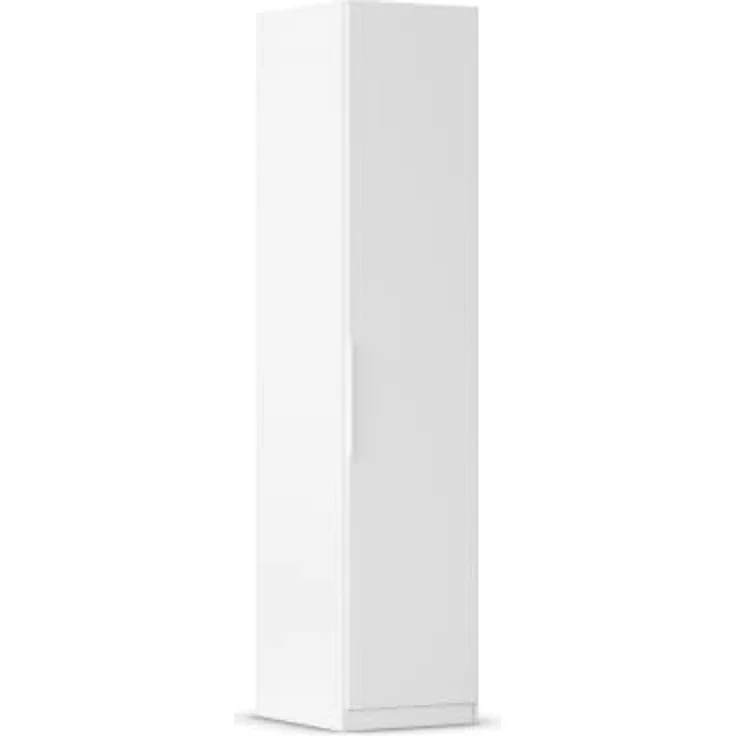 Rauch Möbel MYLORA, Kleiderschrank, Farbe Weiß, Breite 47 cm | Mehrzweckschrank, Schrank mit patentiertem Schnellmontagesystem, 1-türig, Zubehör Basic, für Homeoffice, Garderobe, Flur – Bild 1
