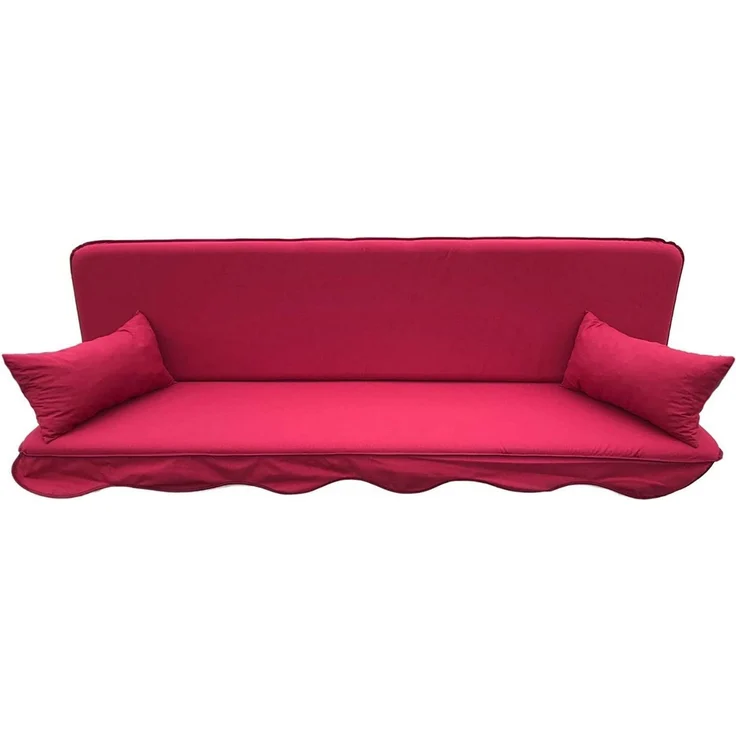 Kühnemuth Auflagekissen Auflagen Set für Hollywoodschaukeln Sitzkissen 180x50 cm Design 900
