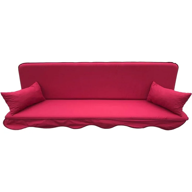 Kühnemuth Auflagekissen Auflagen Set für Hollywoodschaukeln Sitzkissen 180x50 cm Design 900