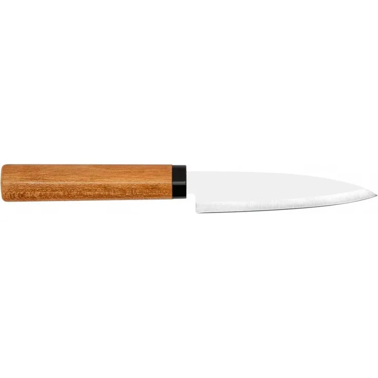 Kai Select Utensilien Früchtemesser mit Holzscheide, Schälmesser, Obstmesser, Messer, 12 cm, DG-3002