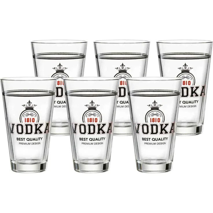Ritzenhoff & Breker SPIRITS Vodka Becher 330 ml 6er Set
