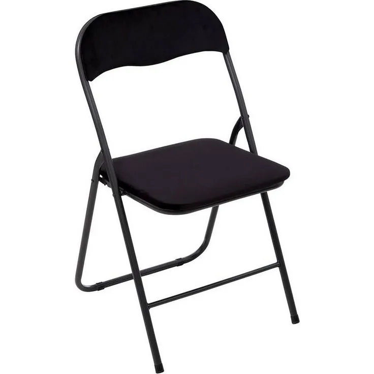 Spetebo Besucherstuhl Besucherstuhl Metall Klappstuhl gepolstert (Packung, 1 St), Küchenstuhl klappbar