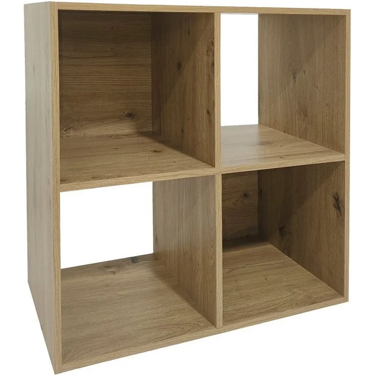 HTI-Living Standregal Regal 60x60 Thekla Artisaneiche, Stück 1-tlg, Standregal 4 Regalfächer – Bild 2