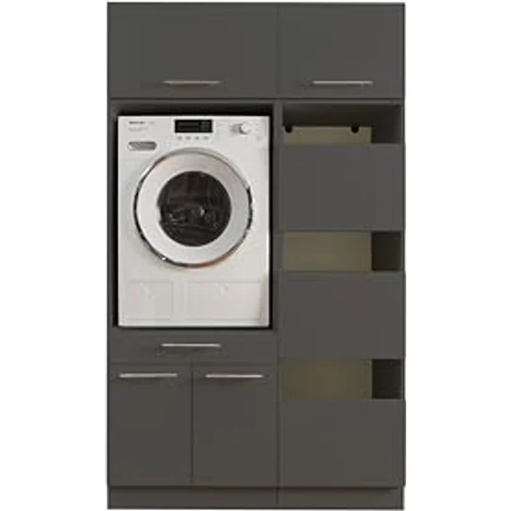 Laundreezy Mehrzweckschrank-Set LAUNDREEZY LDSK5, Breite 117,5 cm – Bild 2
