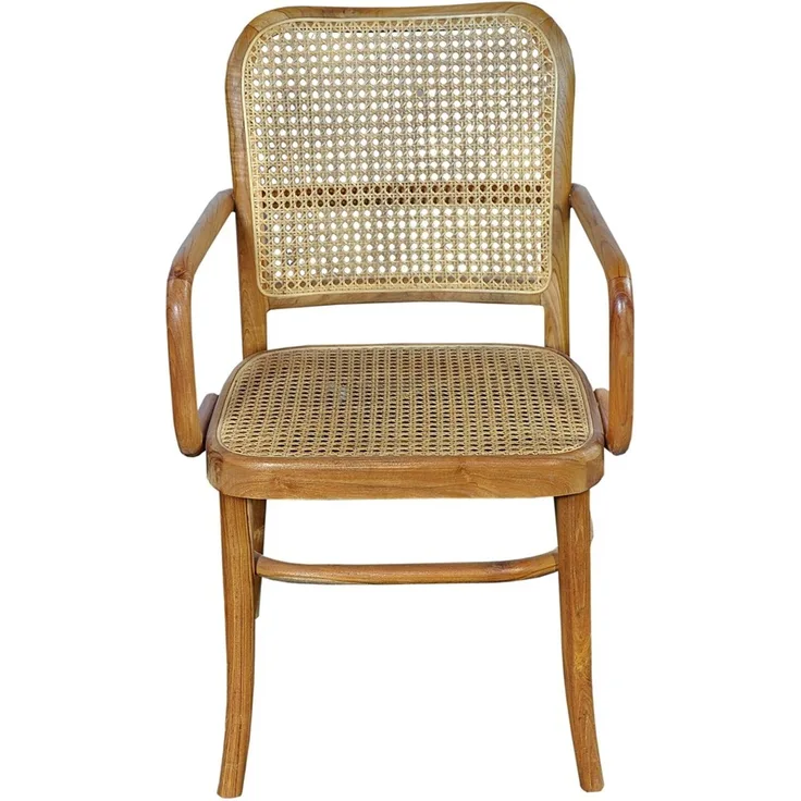 Armlehnstuhl SIT&CHAIRS Teakholz 52 x 58 x 86 cm