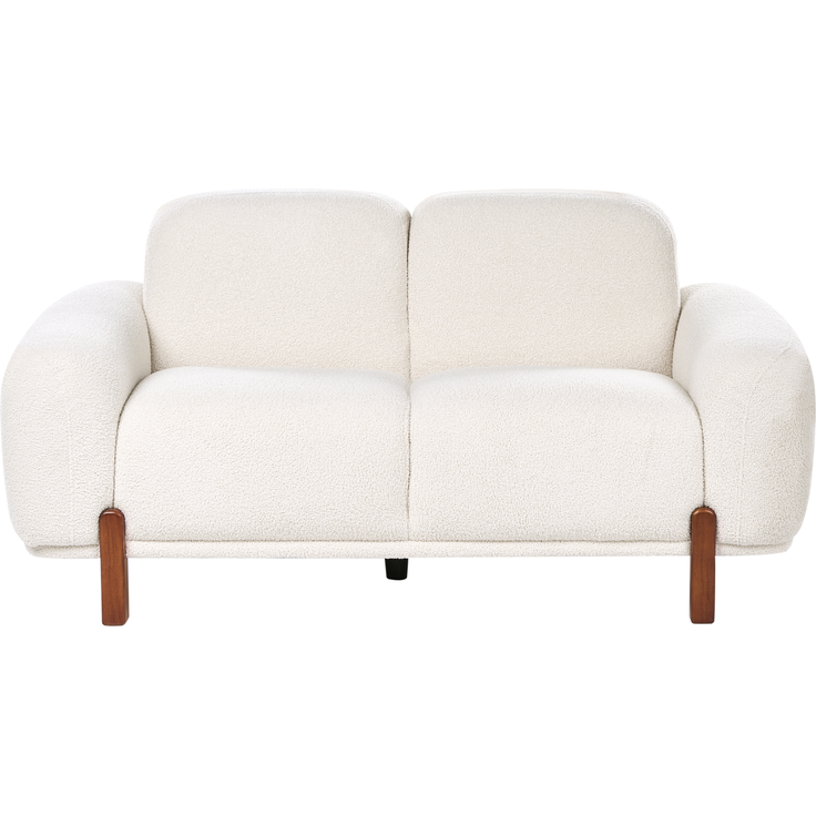 Sofa 2-Sitzer ODNES Bouclé Weiß – Bild 4