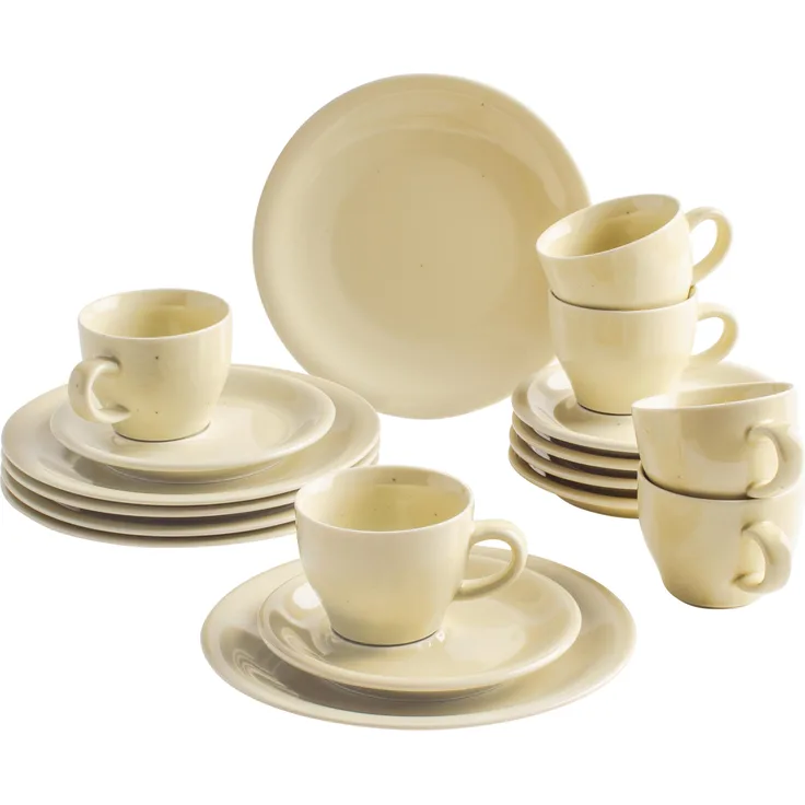 KAHLA Homestyle Kaffeeservice 18tlg. natural cotton