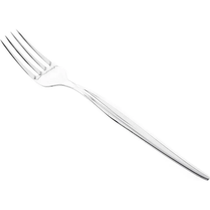 Almina 6 Tlg. Menügabel-Set mit Design 18/10 aus Chrom-Edelstahl Silber