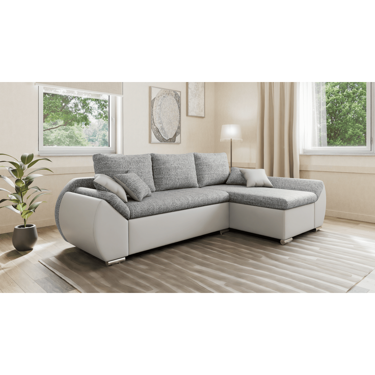 Ecksofa Auro von Jan-Art mit Schlaffunktion | verschiedene Farben erhältlich – Bild 3