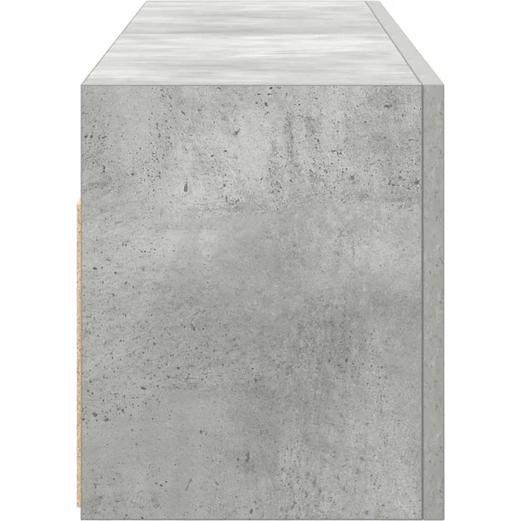 vidaXL Bad-Wandschrank Betongrau 100x25x30 cm Holzwerkstoff 860097 – Bild 6