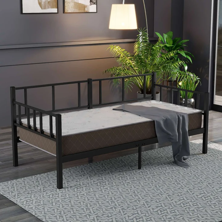 Skye Decor 'Daybed - Black 90x190' Tagesbett, Schwarz, 90 x 190 cm – Bild 2