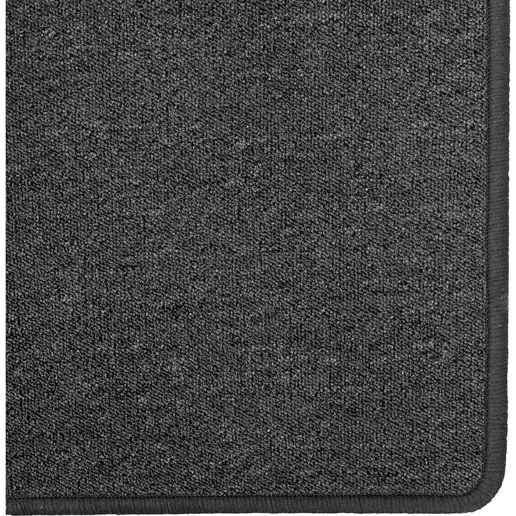 vidaXL Teppichläufer Dunkelgrau 100 x 300 cm 100% Polypropylen 42011376 – Bild 3