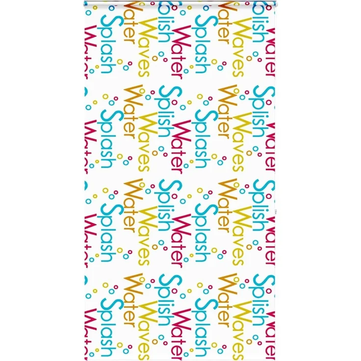 vidaXL Duschrollo mit Kassette 140x240 cm Stoffbreite 136 cm 4015038 – Bild 1