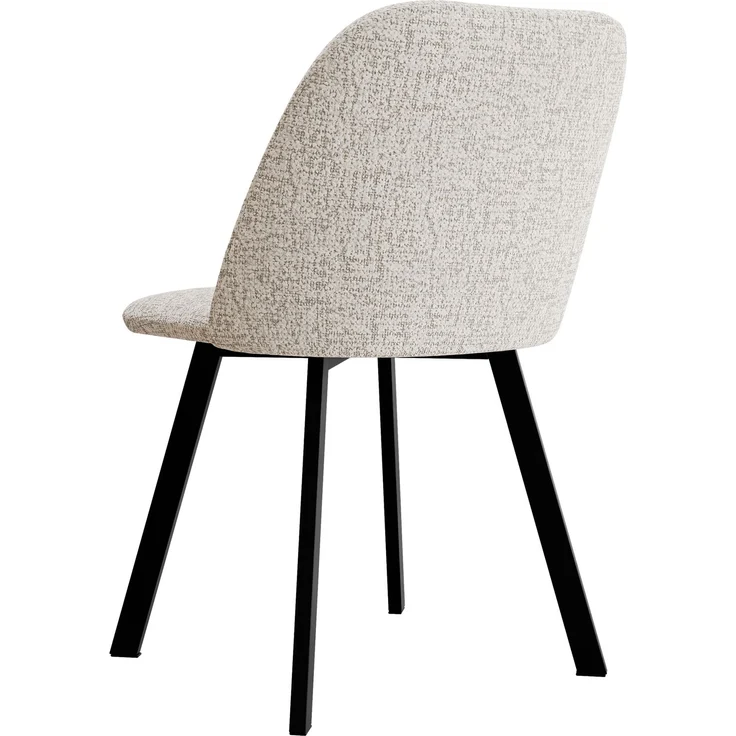Mirjan24 Polsterstuhl K109 (Farbe: Bella 05), 80 x 58 x 47 cm – Bild 3