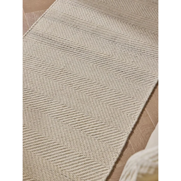 benuta Wollteppich Lars, rechteckig, Höhe: 5 mm, Kunstfaser, Berber, Ethno-Style, Wohnzimmer – Bild 2