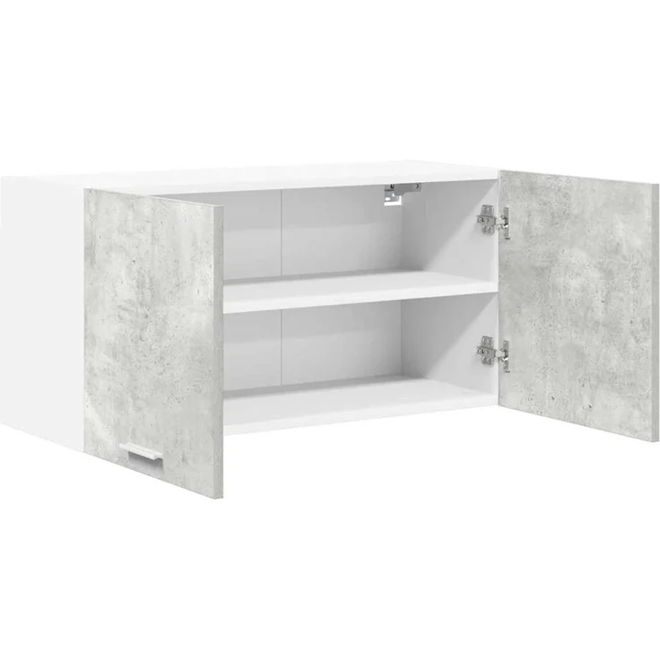 vidaXL Hängeschrank Betongrau 80 x 31 x 40 cm Holzwerkstoff 884181 – Bild 5
