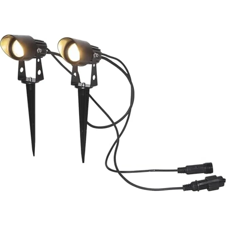 System 24 "Spotlight Duo Extra", 2er Set, schwarz