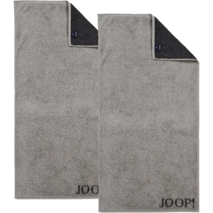 2 Stück Joop! Handtuch Classic 1720-77 platin 50x100