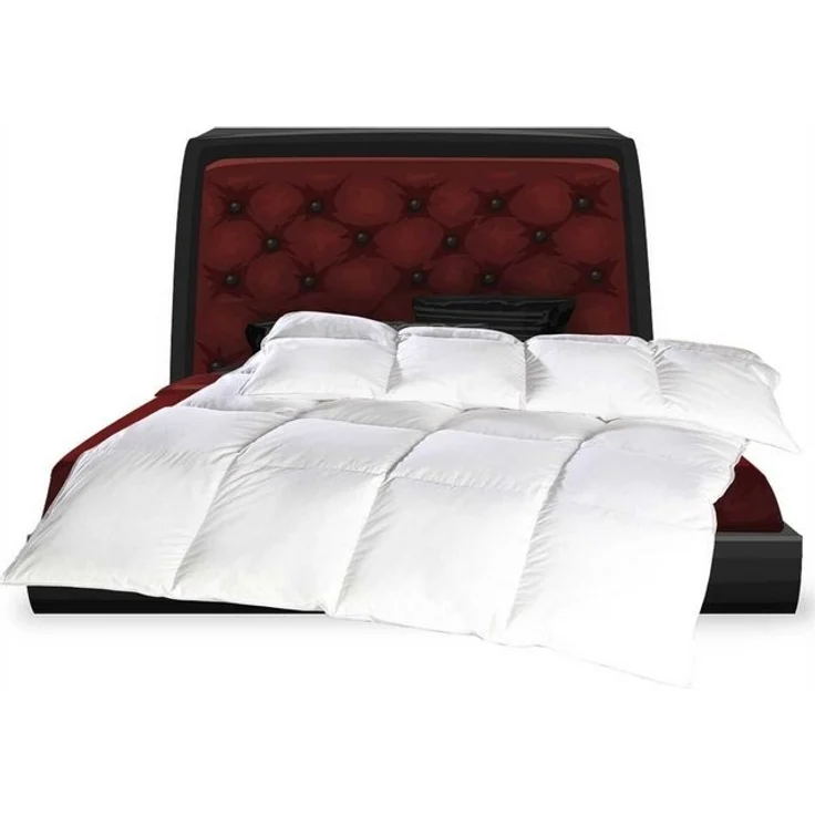 Daunendecke ( 10% Daunen / 90% Federn ) 135x200cm, inkl. Federkissen 80x80cm ( 100% Federn ), Made in Germany – Bild 4