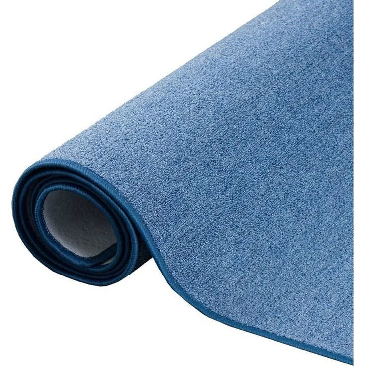 Snapstyle Veloursteppich Feinschlingen Velour Teppich Strong, Eckig, Höhe: 5 mm – Bild 4