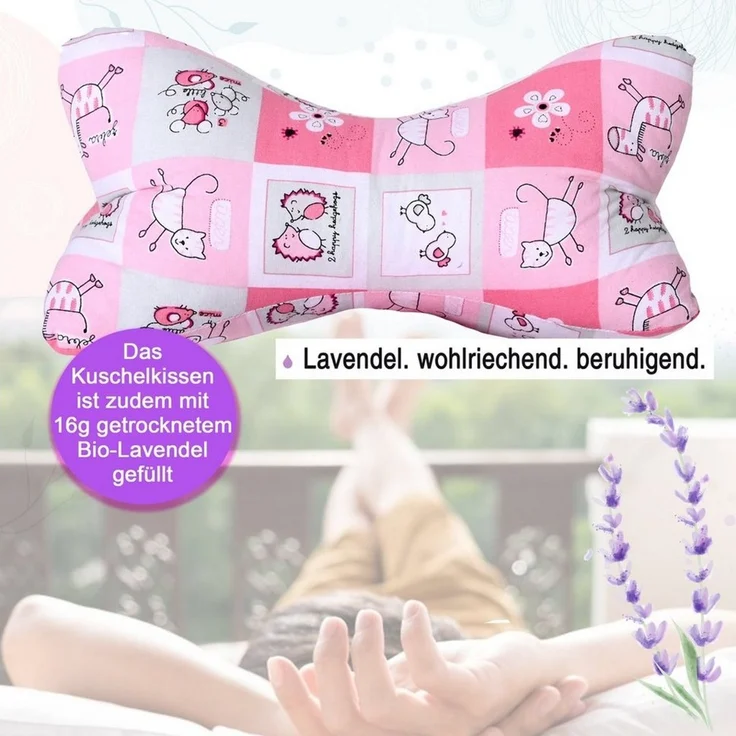 Dr. Berger Nackenstützkissen-Set Kuschelkissen Set "Mia", Set – Bild 2
