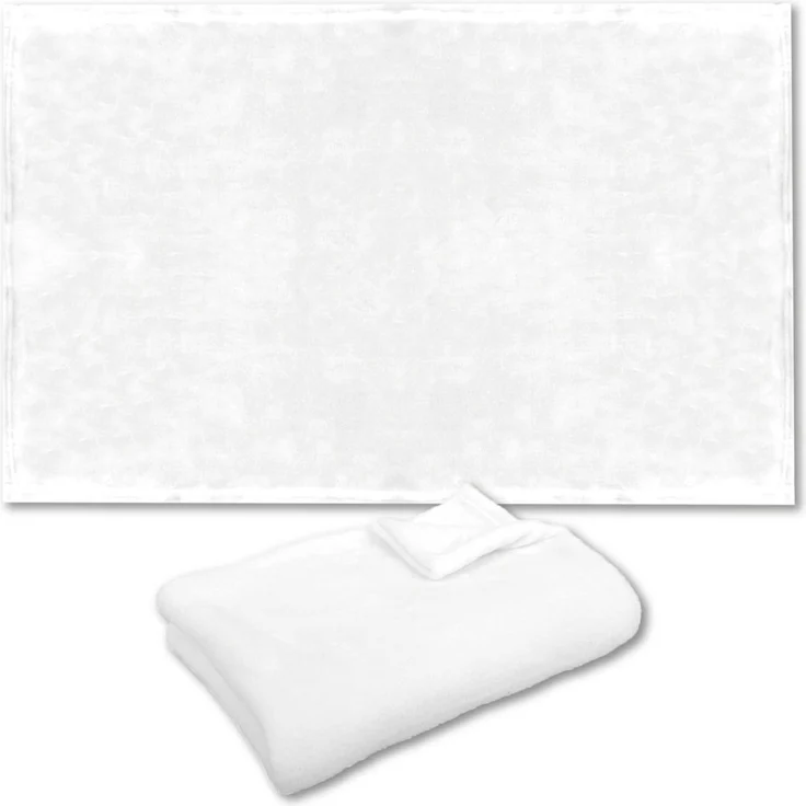 Haustierdecke Katzendecke Kuscheldecke Tierdecke , angenehm und super weich in vielen verschiedenen Farben erhältlich (70x100 cm / weiß - creme) – Bild 4