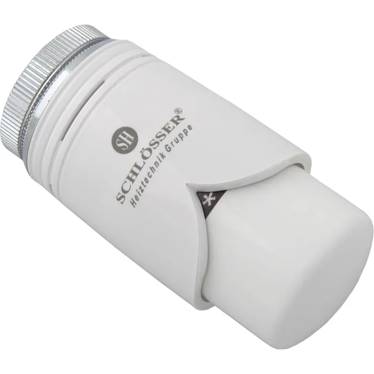 Schlösser Thermostatkopf Brilliant M30 x 1,5 Heimeier weiß 6002 00002