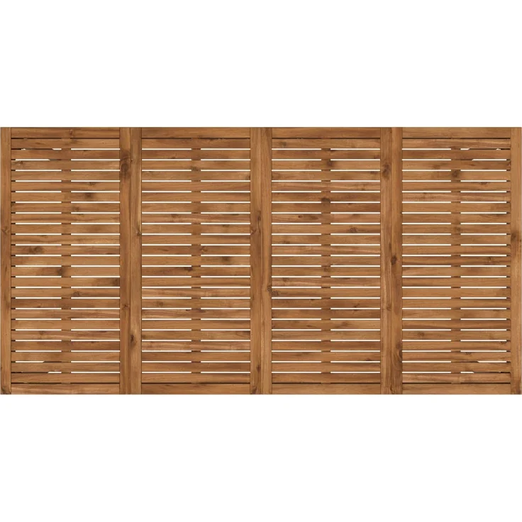 vidaXL Gartenbar-Tisch NAARDEN Natur und Kaffee 196 x 100,5 x 105 cm 3394424 – Bild 5